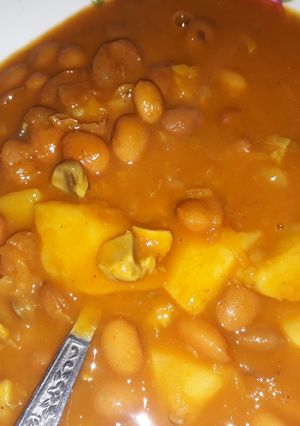 عکسی از دستور خوراک لوبیا (آب لوبیا)🥣