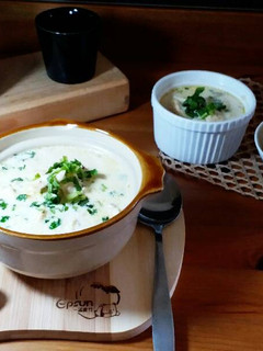 Foto resep 👉🏻 Cream Of Chicken Soup 👈 #Ketopad_CP_aneka soup