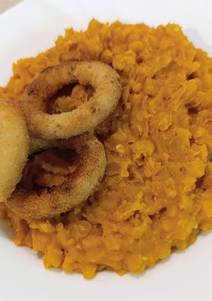Sárgaborsó-főzelék recept fotója