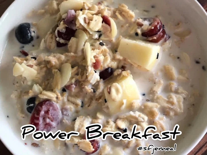 Cara Sederhana Menyiapkan Resep  Power Breakfast yang Menggugah Selera, Enak Banget