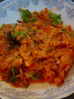 बैंगन का भरता (Baingan ka bharta recipe in hindi) रेसिपी मुख्य फोटो