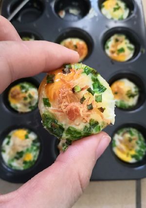 Hình của món Bánh trứng cút.