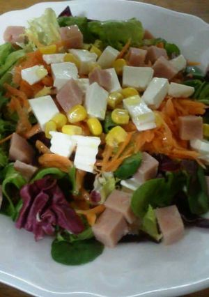 Una foto de Ensalada california