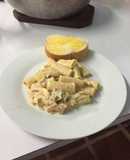 Pasta a la carbonara casera ;-)