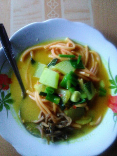 Foto resep Mie gomak flus ikan teri