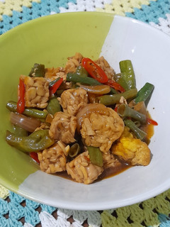 Foto resep Tumis Tahu Tempe Lada Hitam