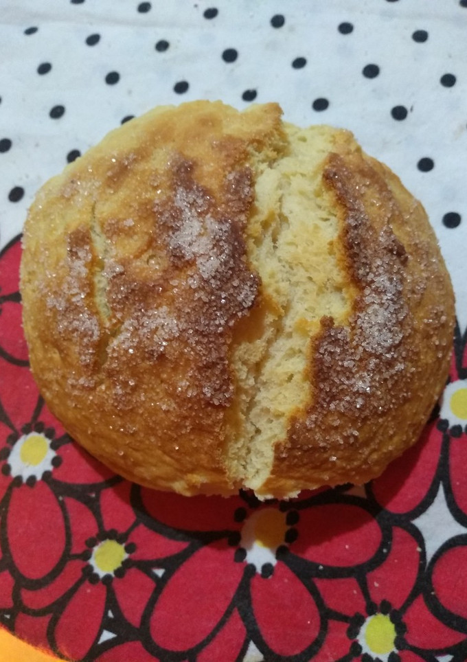 Una foto de Pan casero dulce reducido en gluten, con sabor a cítrico