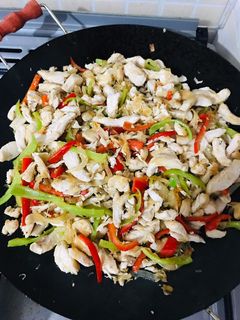 صورة لوصفة فاهيتا دجاج 🌶🤤