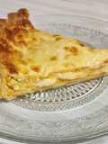 Quiche de calabaza y queso