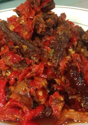 Foto resep DENDENG KERING KHAS MINANG (dendeng kriuk)