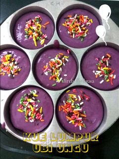 Foto resep Kue lumpur ubi ungu