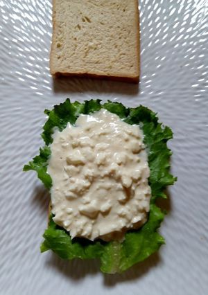 A picture of Egg salad sandwich.