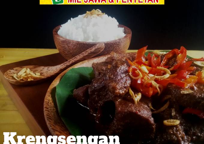 Daging & Hati Sapi Masak Krengsengan