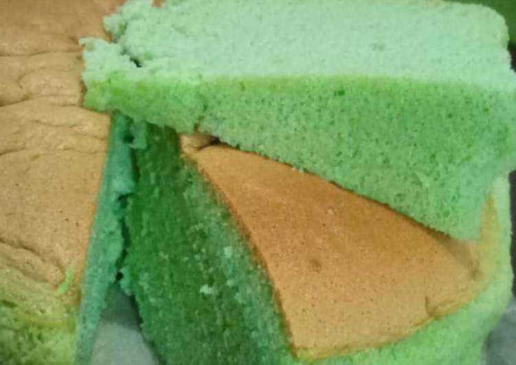 Resep: Ogura pandan gampang