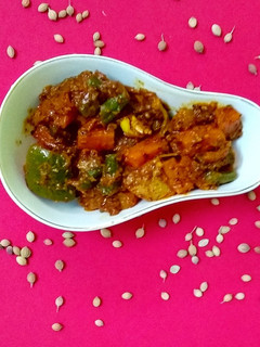 கடாய் வெஜிடபில்ஸ் (kadaai vegtable recipe in tamil) செய்முறை முக்கிய புகைப்படம்