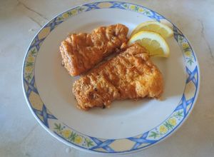 Una foto de Milanesa de palometa