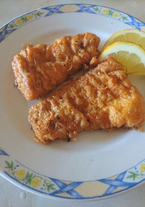Una foto de Milanesa de palometa