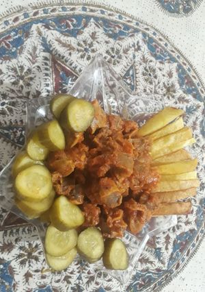 عکسی از دستور خوراک سنگدان