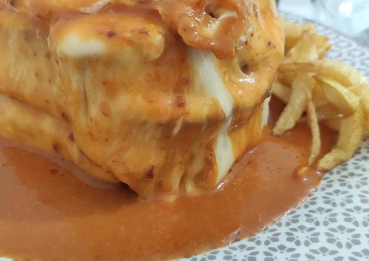 Recipe of Any-night-of-the-week Francesinha sem glúten