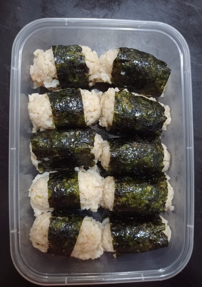 Foto resep Onigiri Bento 🍣 - Nasi Goreng