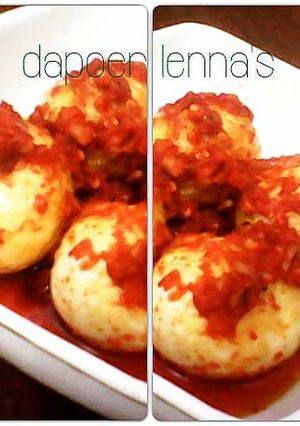 Foto resep Telur balado ala dapoer lenna's