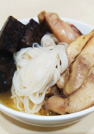 全酒麻油雞_雞酒_麻油米血 的食譜成品照片