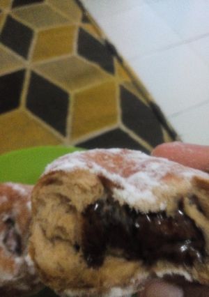 Foto resep Donat bomboloni coklat