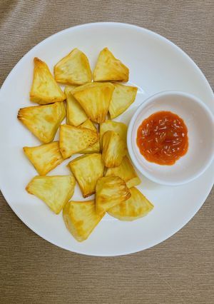 Hình của món Sakê chiên giòn!.