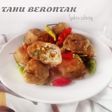 Tahu berontak (tahu isi sayuran)