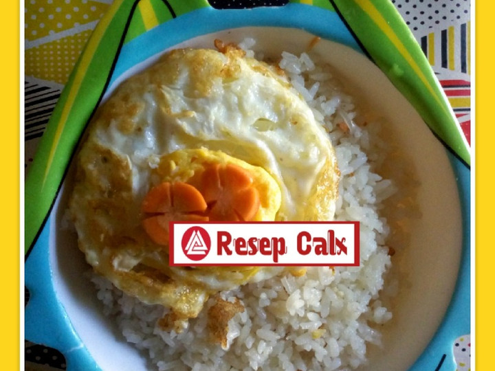 Cara Gampang Menyiapkan Nasi Goreng Mentega + Telur Mata Sapi untuk anak Anti Gagal