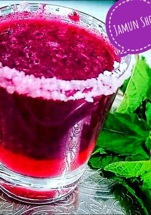 A picture of Jamun Shots.