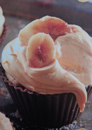 Una foto de Cupcakes de plátano