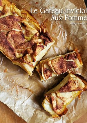 Foto resep Le Gateau Invicible Aux Pommes(Invisible Apple Cake) Gluten Free