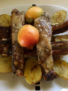 Una foto de Costilla de cerdo con Coca Cola