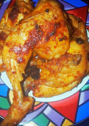 Foto resep Ayam Bakar Bumbu Rujak