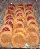 Pepas con chocolate