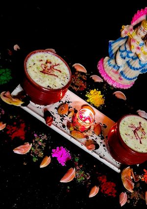 ঠাণ্ডাই (thandai recipe in Bengali) রেসিপির প্রধান ছবি