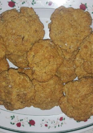 Una foto de Galletas de avena con manzanas