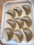 Tortelli sudtirolesi (Schlutzkrapfen) con ricotta e spinaci