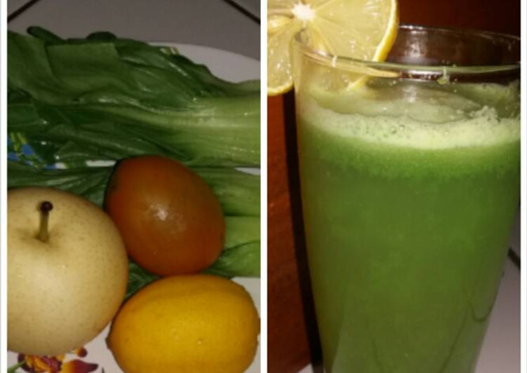Resep Green juice pokcoy yang Menggugah Selera