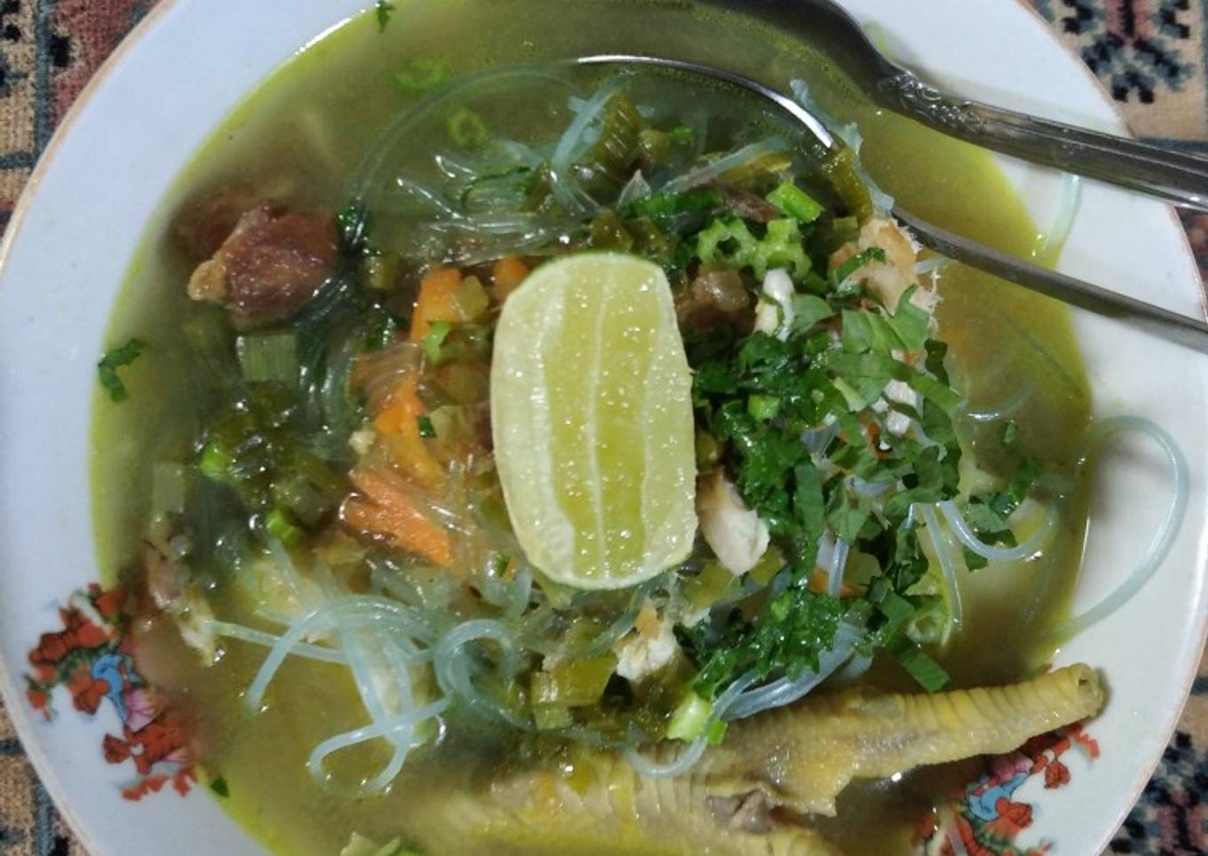 Soto banjar homemade