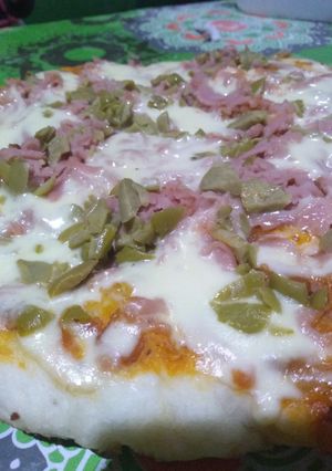 Una foto de Pizzas caseras súper riquísimas 😋