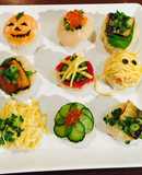 Tiệc sushi viên temari sushi ;) vừa dễ thương vừa dễ làm