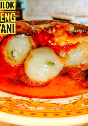 Foto resep Cilok bumbu saos pedas