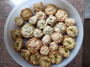 Una foto de relleno para canapé
