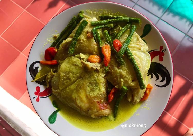 Kepala kakap masak santan