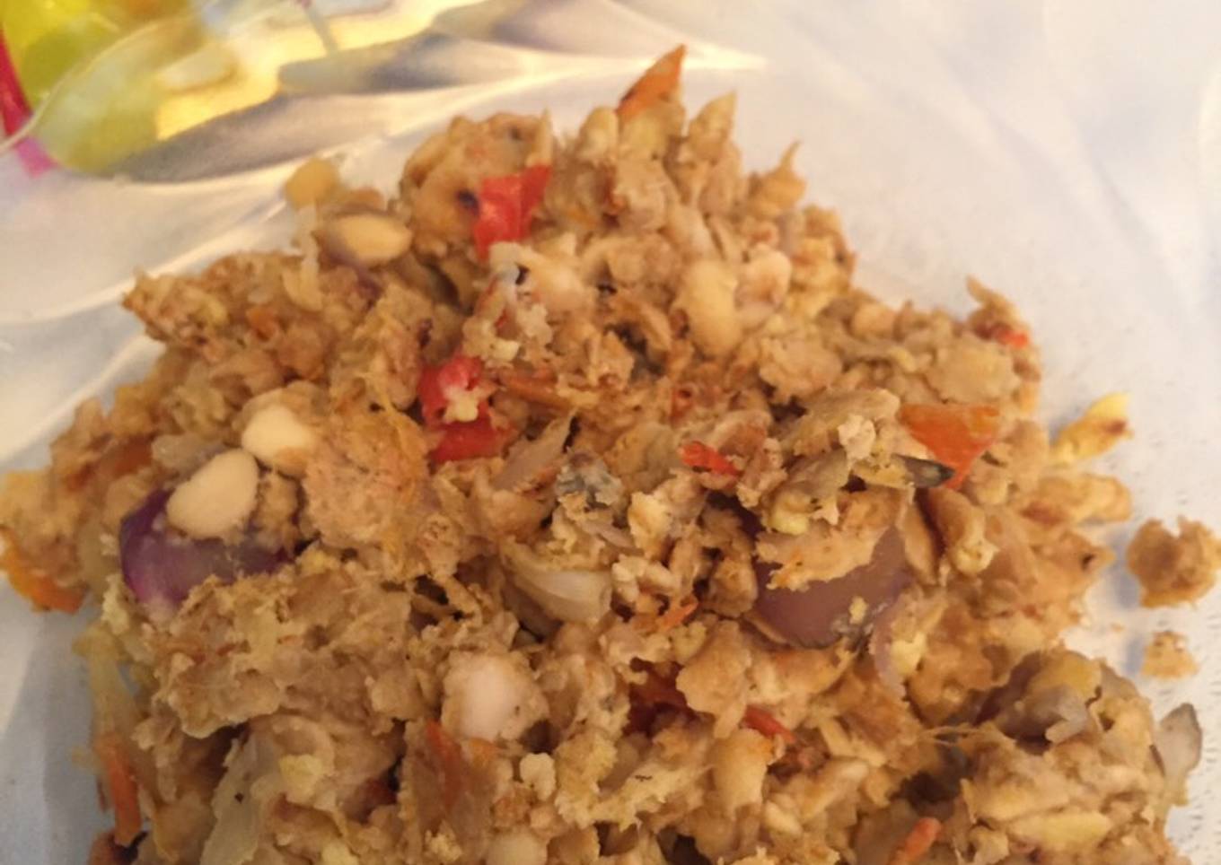 Tempe penyet Sehat Rendah kalori
