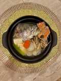 Salmon Head Miso Soup