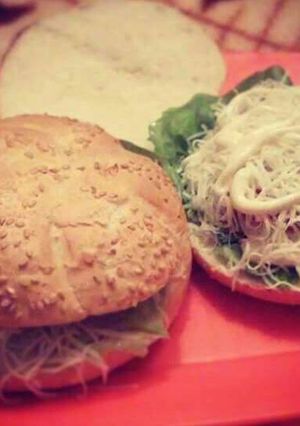 Rántott csirkemelles szendvics recept fotója