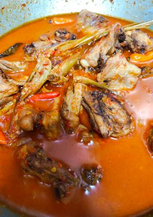 Foto resep Ayam lodho ala Binsele